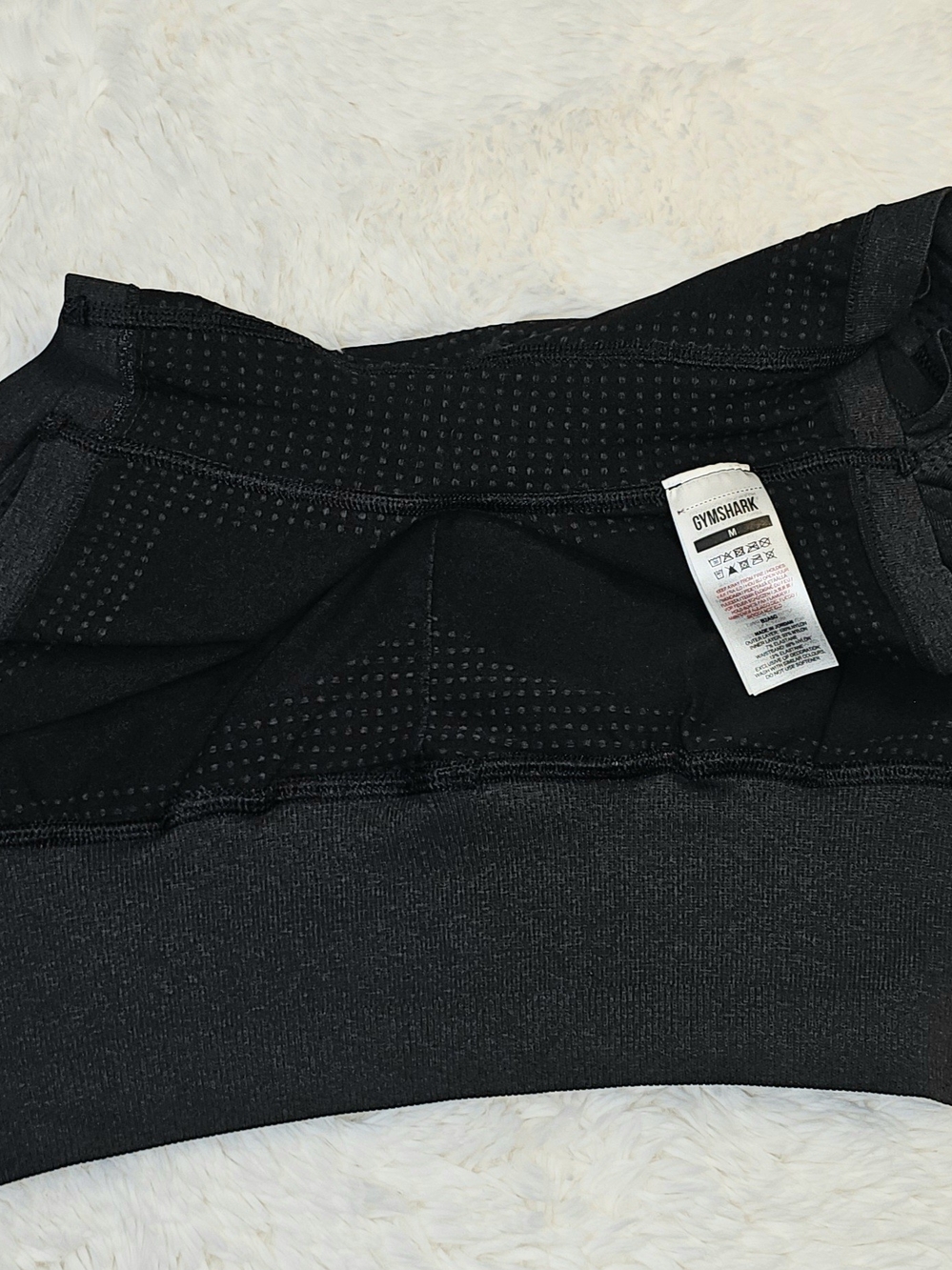Gymshark Energy+ Seamless 2-in-1 Shorts - Black Marl - Size Medium - Picture 10 of 11